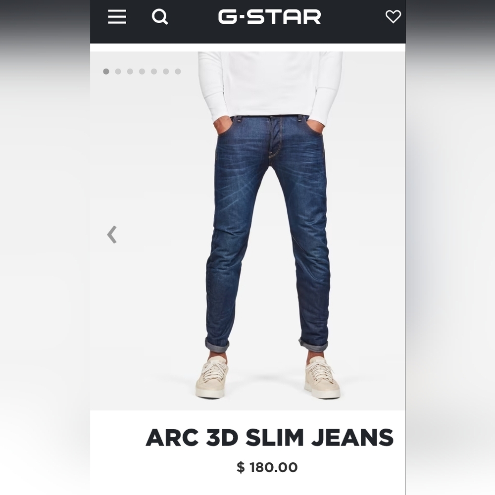 SOLD OUT Arc 3D Slim Jeans G-STAR RAW 32